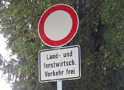 Wegerecht Straßenrecht Sachsen Landwirte